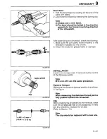 Предварительный просмотр 627 страницы Mazda 323 1988 Workshop Manual