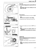 Предварительный просмотр 631 страницы Mazda 323 1988 Workshop Manual