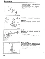 Предварительный просмотр 632 страницы Mazda 323 1988 Workshop Manual