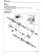 Предварительный просмотр 642 страницы Mazda 323 1988 Workshop Manual