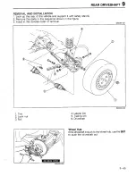 Предварительный просмотр 671 страницы Mazda 323 1988 Workshop Manual