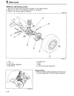 Предварительный просмотр 674 страницы Mazda 323 1988 Workshop Manual