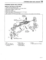 Предварительный просмотр 703 страницы Mazda 323 1988 Workshop Manual