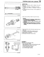 Предварительный просмотр 713 страницы Mazda 323 1988 Workshop Manual