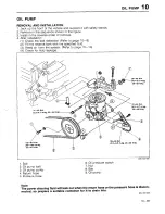 Предварительный просмотр 741 страницы Mazda 323 1988 Workshop Manual