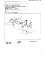 Предварительный просмотр 763 страницы Mazda 323 1988 Workshop Manual