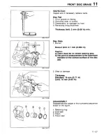 Предварительный просмотр 769 страницы Mazda 323 1988 Workshop Manual