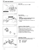 Предварительный просмотр 784 страницы Mazda 323 1988 Workshop Manual