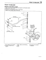 Предварительный просмотр 811 страницы Mazda 323 1988 Workshop Manual