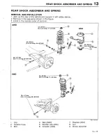 Предварительный просмотр 813 страницы Mazda 323 1988 Workshop Manual