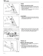 Предварительный просмотр 824 страницы Mazda 323 1988 Workshop Manual