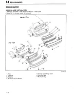 Предварительный просмотр 828 страницы Mazda 323 1988 Workshop Manual