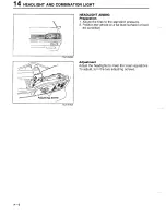 Предварительный просмотр 830 страницы Mazda 323 1988 Workshop Manual