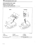 Предварительный просмотр 834 страницы Mazda 323 1988 Workshop Manual