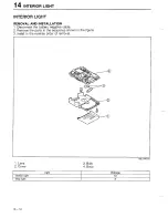 Предварительный просмотр 836 страницы Mazda 323 1988 Workshop Manual