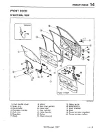 Предварительный просмотр 837 страницы Mazda 323 1988 Workshop Manual