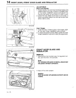 Предварительный просмотр 838 страницы Mazda 323 1988 Workshop Manual