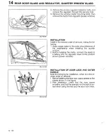 Предварительный просмотр 842 страницы Mazda 323 1988 Workshop Manual