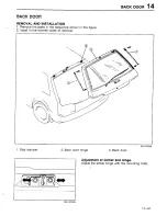 Предварительный просмотр 843 страницы Mazda 323 1988 Workshop Manual