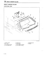 Предварительный просмотр 844 страницы Mazda 323 1988 Workshop Manual