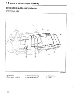 Предварительный просмотр 848 страницы Mazda 323 1988 Workshop Manual