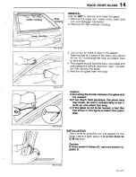 Предварительный просмотр 849 страницы Mazda 323 1988 Workshop Manual