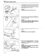 Предварительный просмотр 850 страницы Mazda 323 1988 Workshop Manual