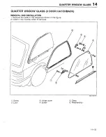 Предварительный просмотр 855 страницы Mazda 323 1988 Workshop Manual