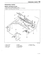 Предварительный просмотр 869 страницы Mazda 323 1988 Workshop Manual