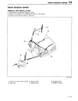 Предварительный просмотр 871 страницы Mazda 323 1988 Workshop Manual