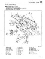 Предварительный просмотр 873 страницы Mazda 323 1988 Workshop Manual