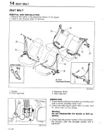 Предварительный просмотр 880 страницы Mazda 323 1988 Workshop Manual