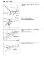 Предварительный просмотр 886 страницы Mazda 323 1988 Workshop Manual