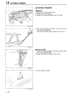 Предварительный просмотр 888 страницы Mazda 323 1988 Workshop Manual