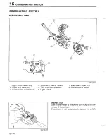 Предварительный просмотр 909 страницы Mazda 323 1988 Workshop Manual