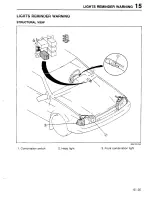 Предварительный просмотр 930 страницы Mazda 323 1988 Workshop Manual