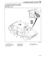 Предварительный просмотр 944 страницы Mazda 323 1988 Workshop Manual