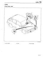 Предварительный просмотр 950 страницы Mazda 323 1988 Workshop Manual