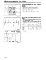 Предварительный просмотр 995 страницы Mazda 323 1988 Workshop Manual