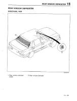 Предварительный просмотр 1000 страницы Mazda 323 1988 Workshop Manual