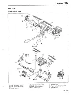 Предварительный просмотр 1004 страницы Mazda 323 1988 Workshop Manual