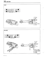 Предварительный просмотр 1005 страницы Mazda 323 1988 Workshop Manual