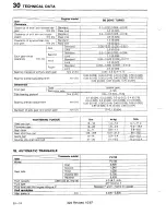 Предварительный просмотр 1040 страницы Mazda 323 1988 Workshop Manual