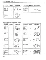 Предварительный просмотр 1056 страницы Mazda 323 1988 Workshop Manual