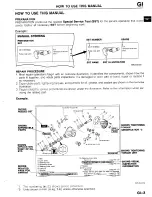 Предварительный просмотр 5 страницы Mazda 323 Protege 1992 Workshop Manual