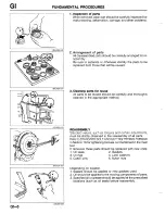 Предварительный просмотр 8 страницы Mazda 323 Protege 1992 Workshop Manual