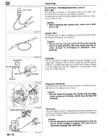 Предварительный просмотр 14 страницы Mazda 323 Protege 1992 Workshop Manual