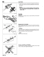 Предварительный просмотр 16 страницы Mazda 323 Protege 1992 Workshop Manual