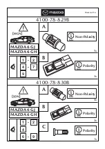 Preview for 6 page of Mazda 4100-78-828A Installation Instruction