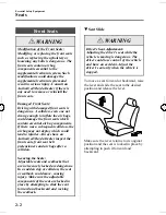 Предварительный просмотр 14 страницы Mazda 5 2006 Owner'S Manual